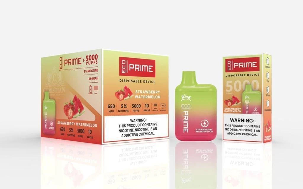 Eco Prime 5000 Puffs Disposable Vape - 10 Pack