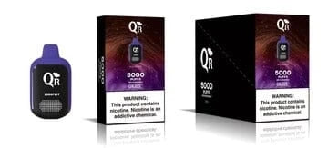 QR Disposable Vape 5000 Puffs - 10 Pack