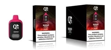 QR Disposable Vape 5000 Puffs - 10 Pack