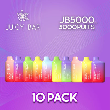 Juicy Bar JB5000 - 10 Pack-
