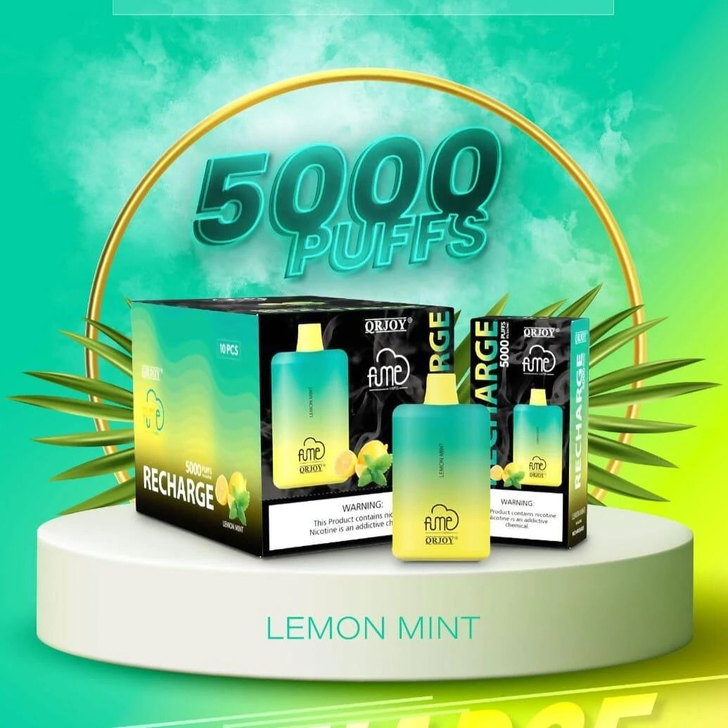 Fume Recharge 5000 Puffs Disposable Vape - 6 Pack-