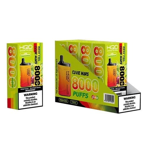 HQD Cuvie Mars Disposable Vape - 6 Pack