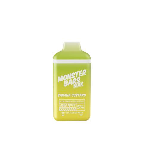 Monster Bar Max 6000 Puff Disposable Vape Device - 6 Pack
