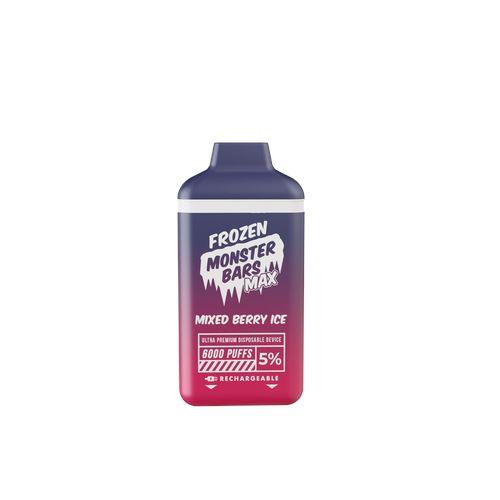 Monster Bar Max 6000 Puff Disposable Vape Device - 10 Pack