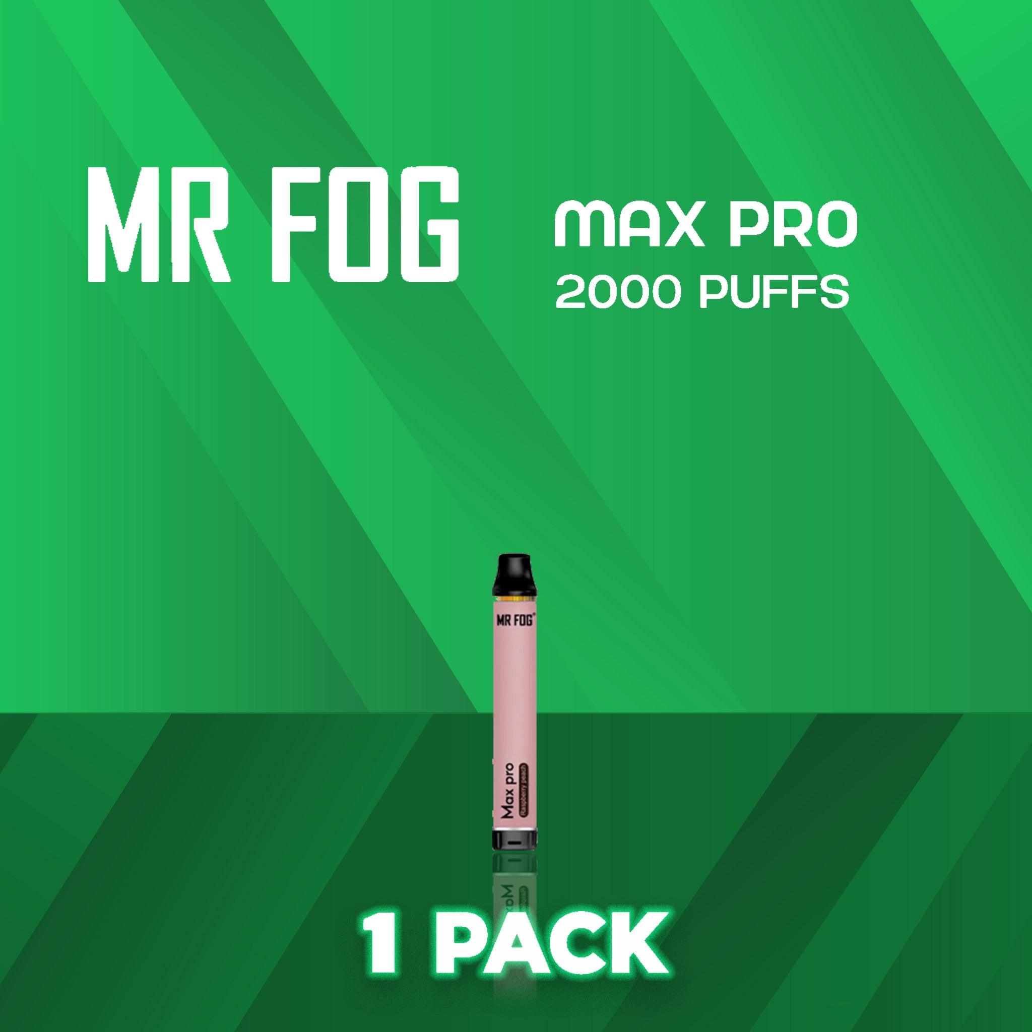 Mr Fog Max Pro Disposable Vape 2000 Puffs - 1 Pack
