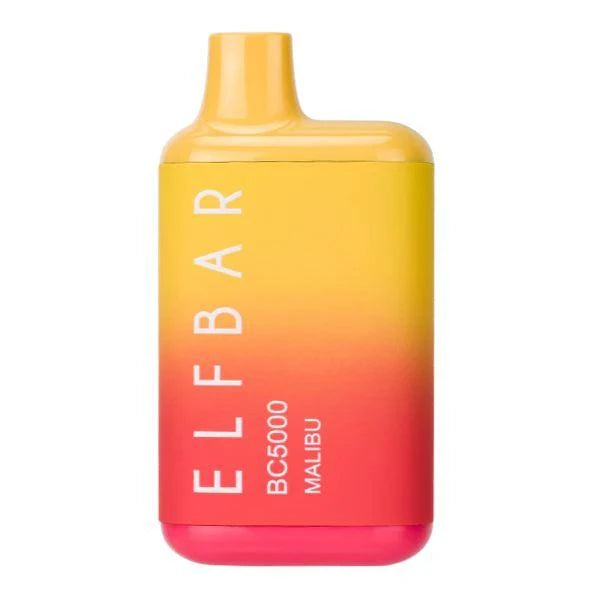 Elf Bar BC5000 Zero Nicotine Disposable Vape 5000 Puffs - 10 Pack