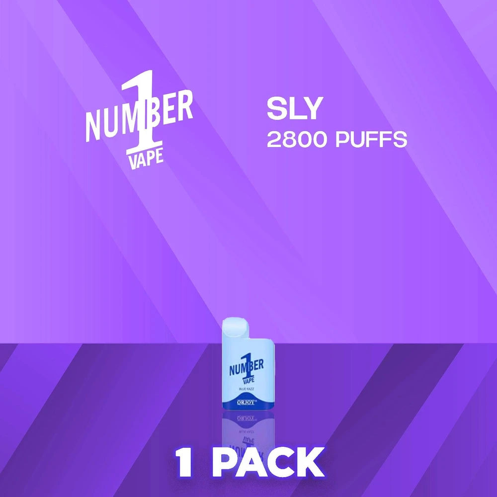 Number 1 Disposable Vape 2800 Puffs - 1 Pack