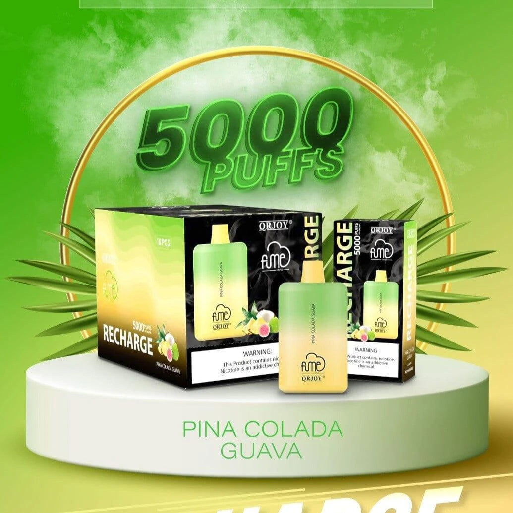 Fume Recharge 5000 Puffs Disposable Vape - 6 Pack-