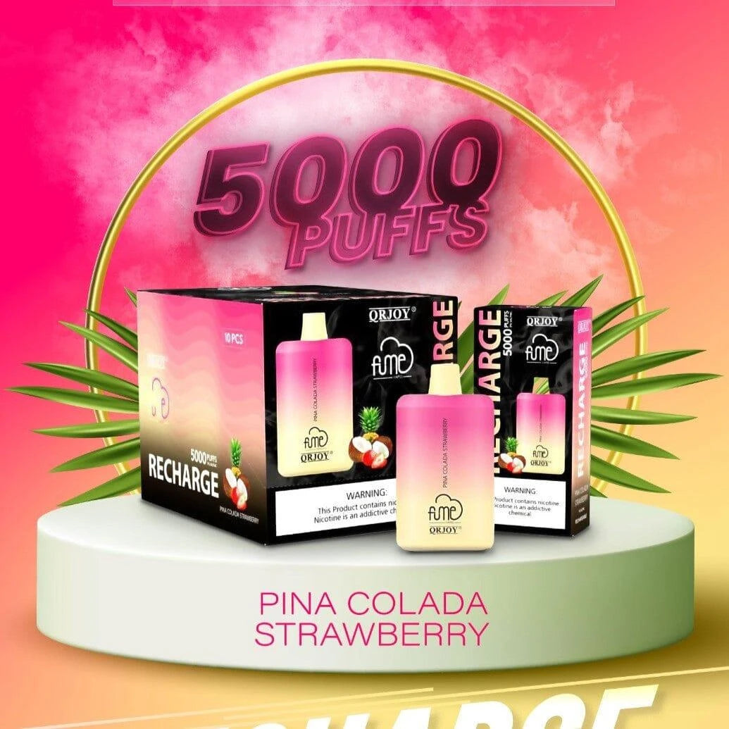 Fume Recharge 5000 Puffs Disposable Vape - 6 Pack-