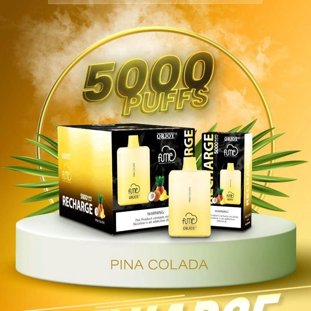 Fume Recharge 5000 Puffs Disposable Vape - 10 Pack-