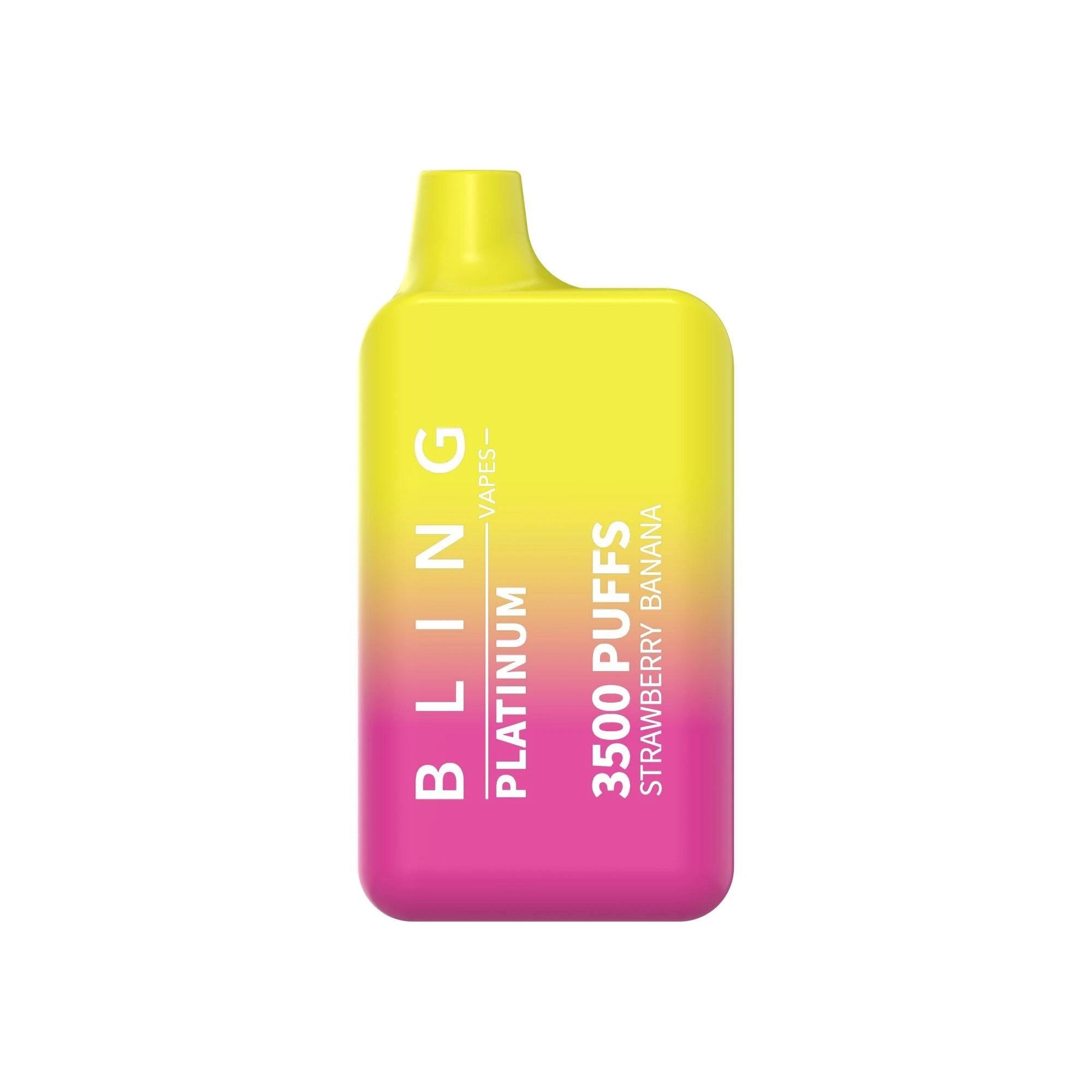 Bling Platinum 3500 Puffs Disposable Vape - 3 Pack