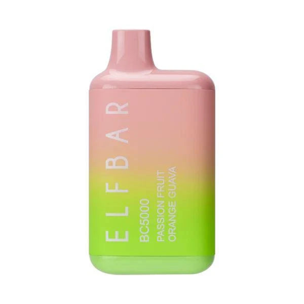Elf Bar BC5000 Zero Nicotine Disposable Vape 5000 Puffs - 10 Pack