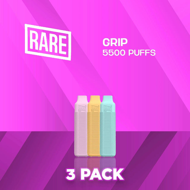 Rare Grip 5500 Puffs Disposable Vape - 3 Pack-