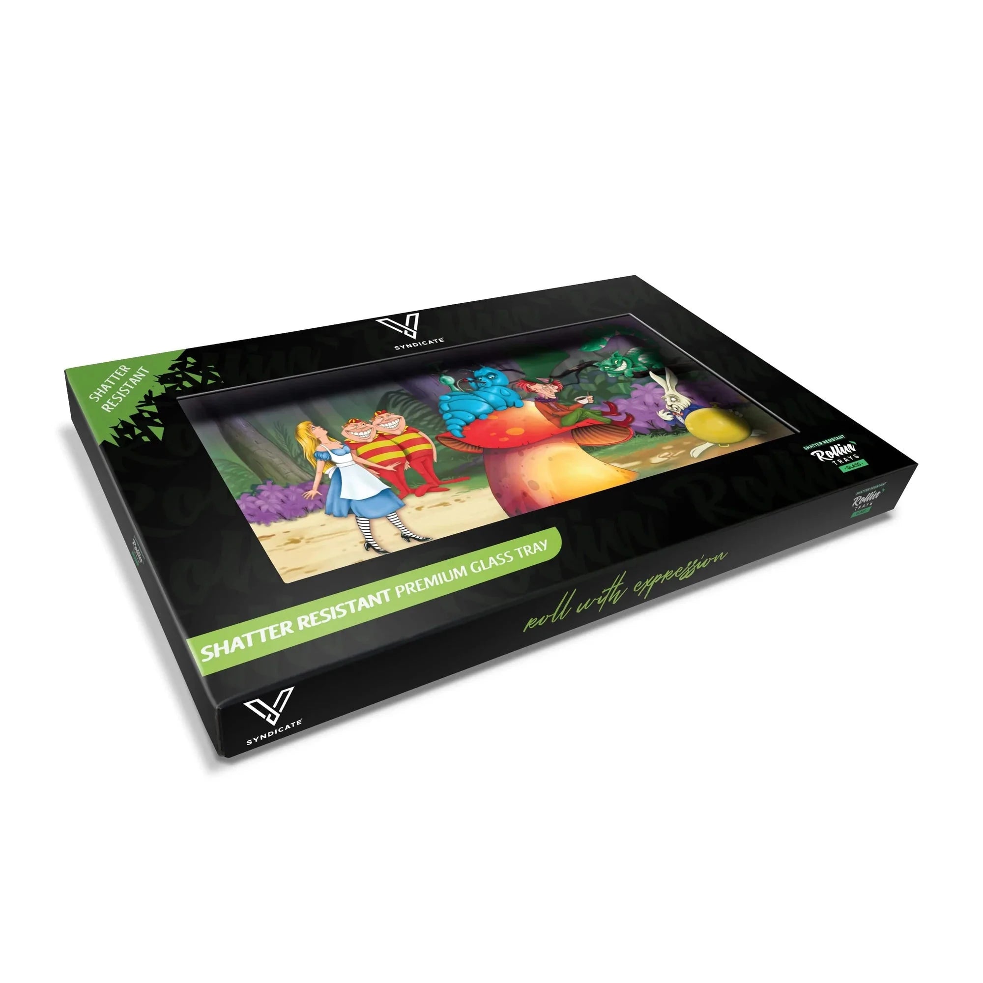 ALICE MUSHROOM GLASS ROLLIN' TRAY