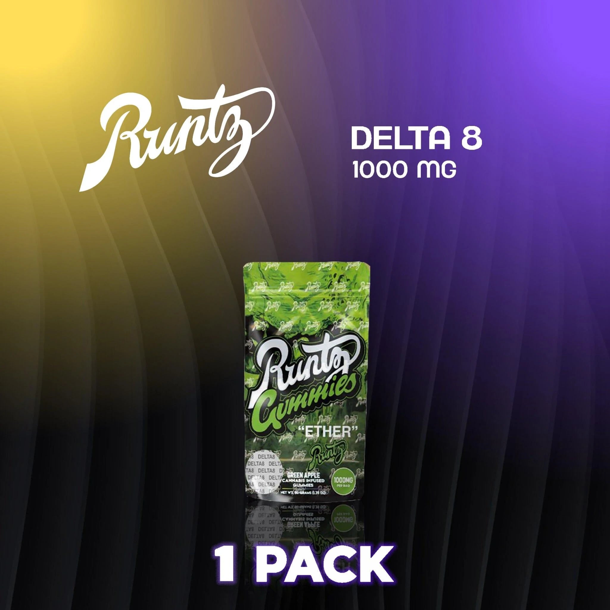 Runtz 1000MG Delta 8 Gummies - 1 Pack