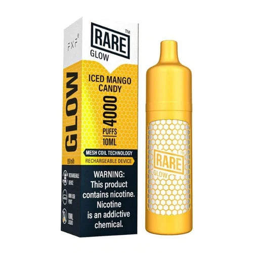 Rare Glow Mesh 4000 Puffs Disposable Vape - 3 Pack