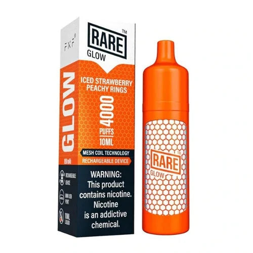 Rare Glow Mesh 4000 Puffs Disposable Vape - 3 Pack