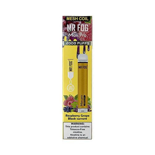 Mr Fog Max Pro Disposable Vape 2000 Puffs - 10 Pack