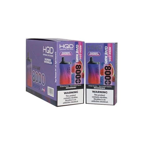 HQD Cuvie Mars Disposable Vape - 6 Pack
