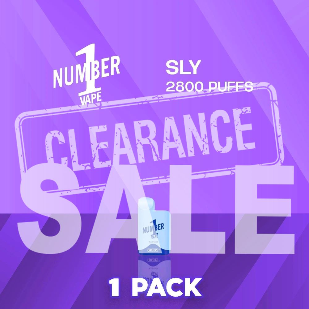 Number 1 Disposable Vape 2800 Puffs - 1 Pack