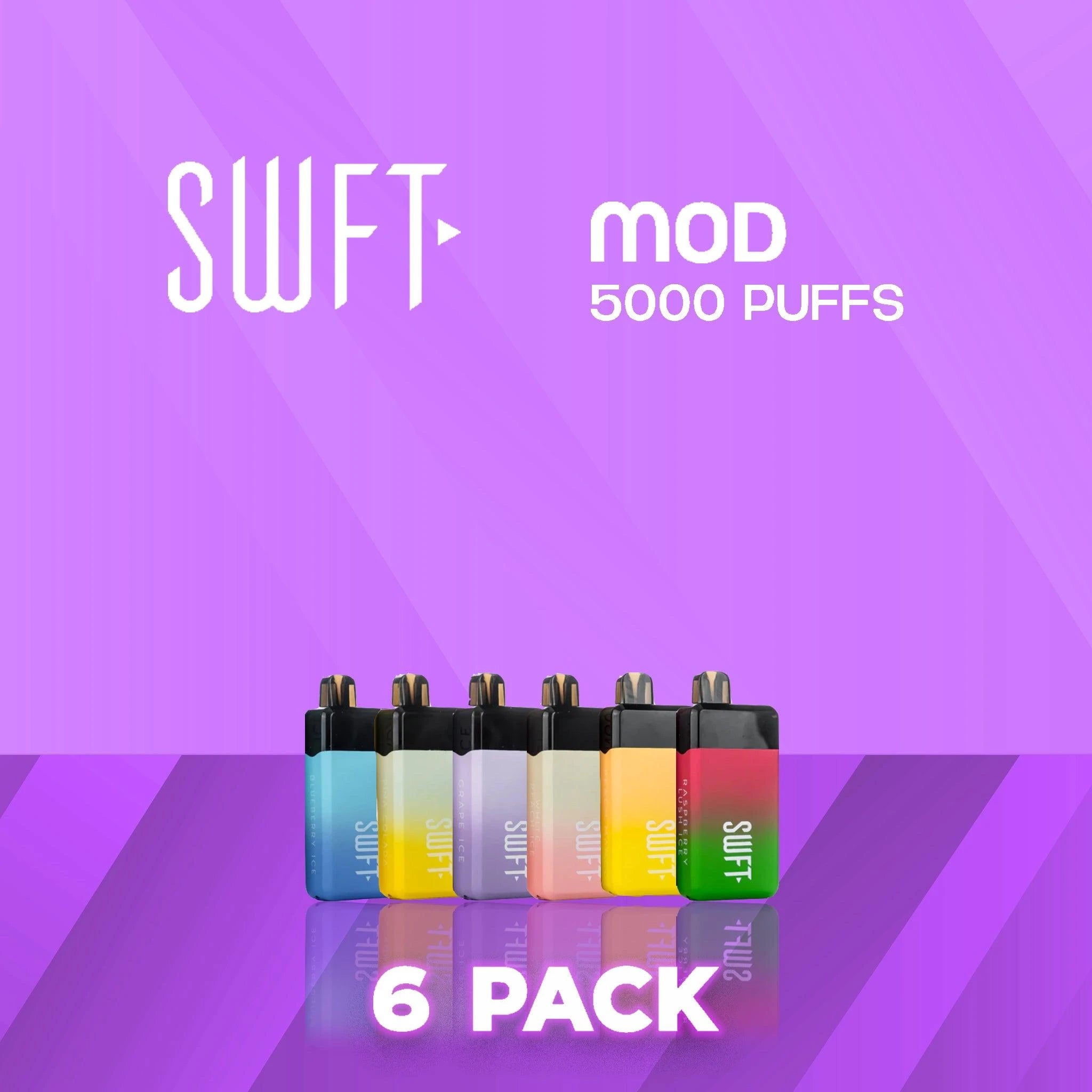 SWFT MOD Disposable Vape - 6 Pack