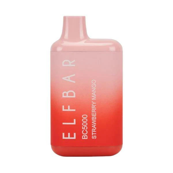 Elf Bar BC5000 Zero Nicotine Disposable Vape 5000 Puffs - 10 Pack