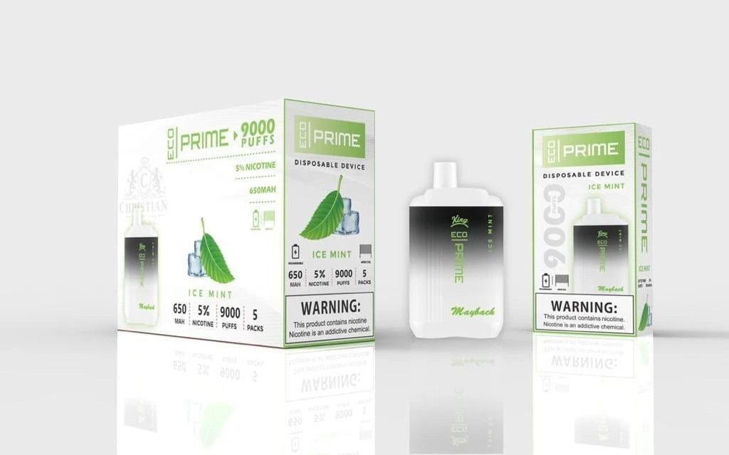 Eco Prime 9000 Puffs Disposable Vape - 6 Pack
