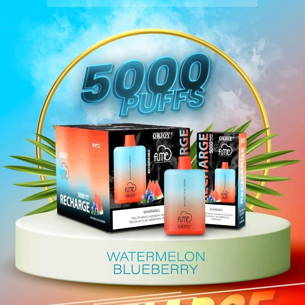 Fume Recharge 5000 Puffs Disposable Vape - 6 Pack-