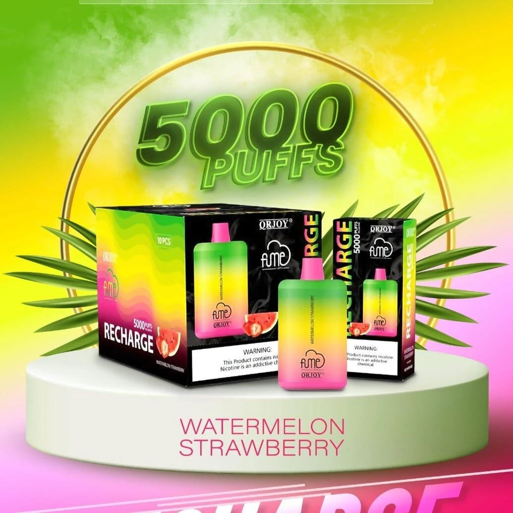 Fume Recharge 5000 Puffs Disposable Vape - 6 Pack-