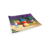 ALICE MUSHROOM GLASS ROLLIN' TRAY-