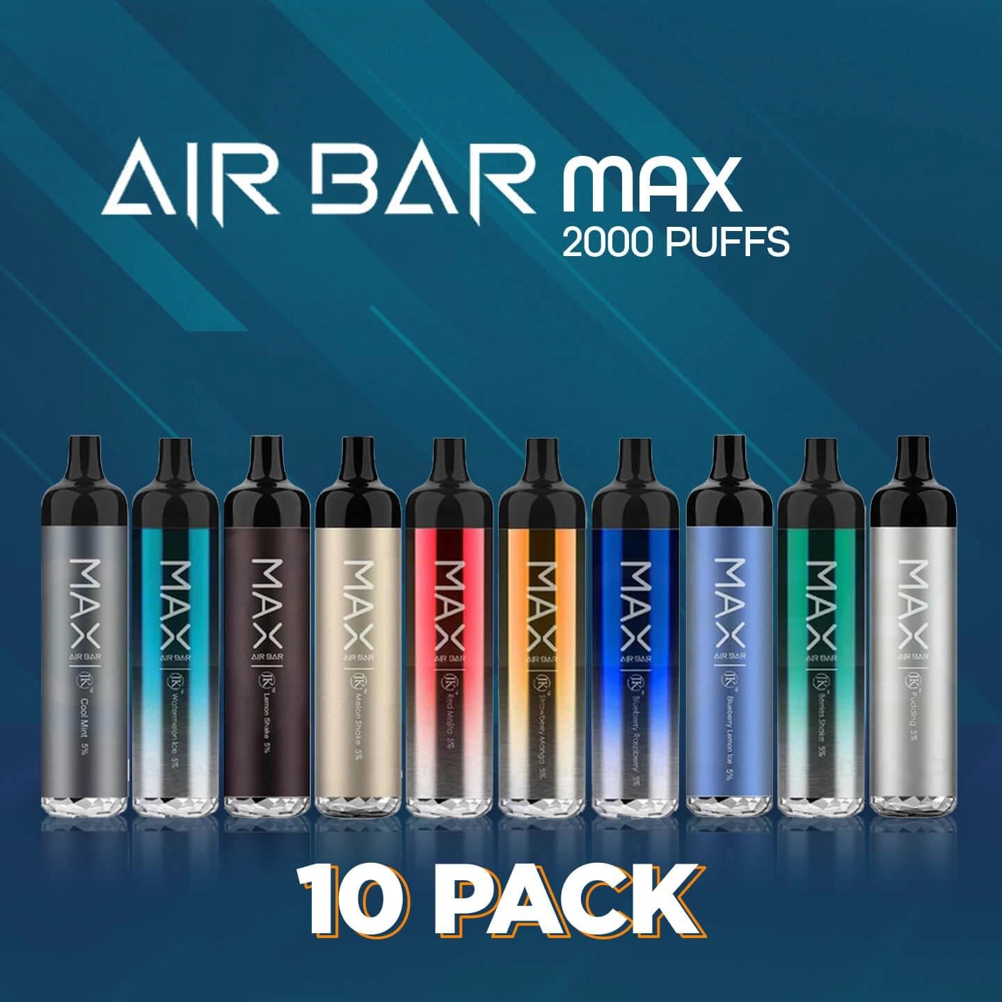 Air bar Max Disposable Vape - 10 Pack