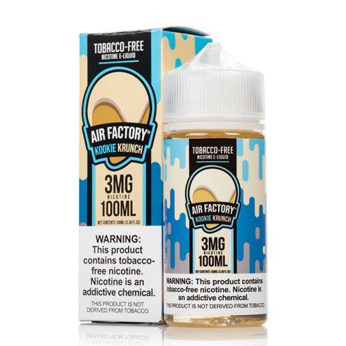 KOOKIE KRUNCH - AIR FACTORY SYNTHETIC - 100ML Smokers World KOOKIE KRUNCH - AIR FACTORY SYNTHETIC - 100ML Smokers World