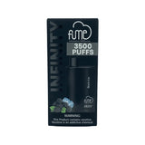 3 Pack Fume Infinity 3500 Puffs Disposable Vape 3500 Puffs - Black Ice