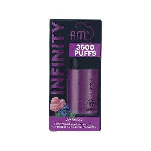 3 Pack Fume Infinity 3500 Puffs Disposable Vape 3500 Puffs - Blueberry CC