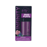 10 Pack Fume Infinity Disposable Vape 3500 Puffs - Blueberry CC