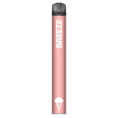 6 Pack Breeze Plus Disposable Vape Device 800 Puffs - Strawberry Icecream
