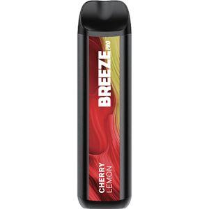 6 Pack of Breeze Pro Disposable Vape - Cherry Lemon