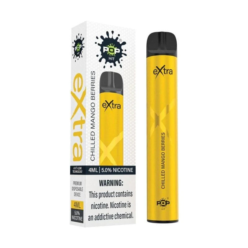 POP HIT EXTRA 5% 3000 Puffs Disposable Vape - 3 Pack