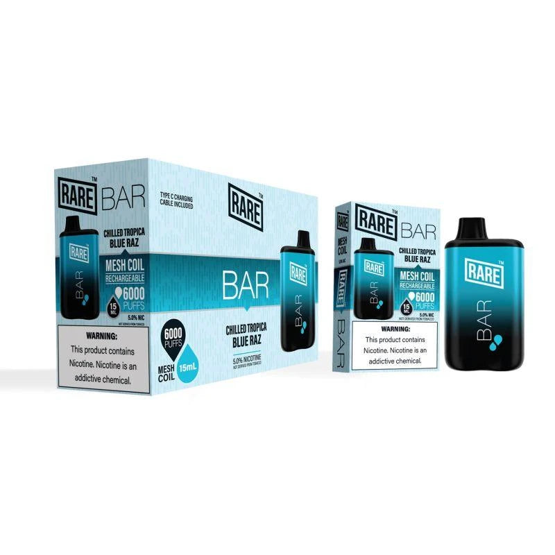 Rare Bar 6000 Puffs Disposable Vape - 3 Pack