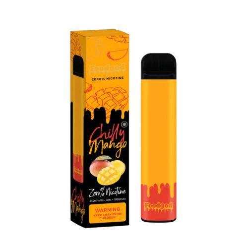 FoodGod Zero Nicotine 2400 Puff Disposable Device - 10 Pack