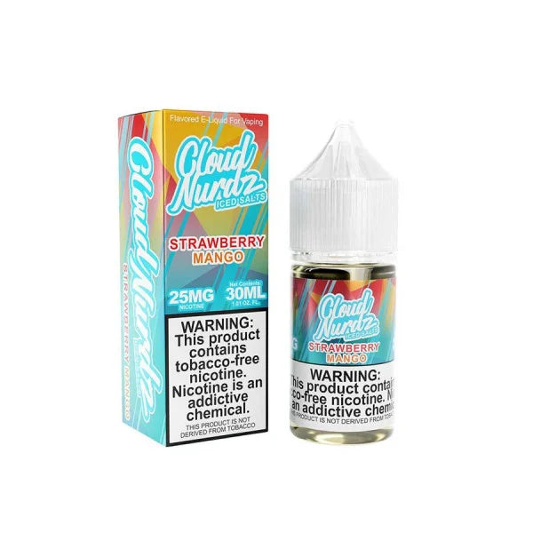 Iced Strawberry Mango Synthetic Nicotine Cloud Nurdz