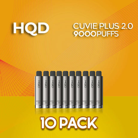 HQD Cuvie Plus 2.0 - 10 Pack-