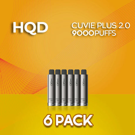 HQD Cuvie Plus 2.0 - 6 Pack-