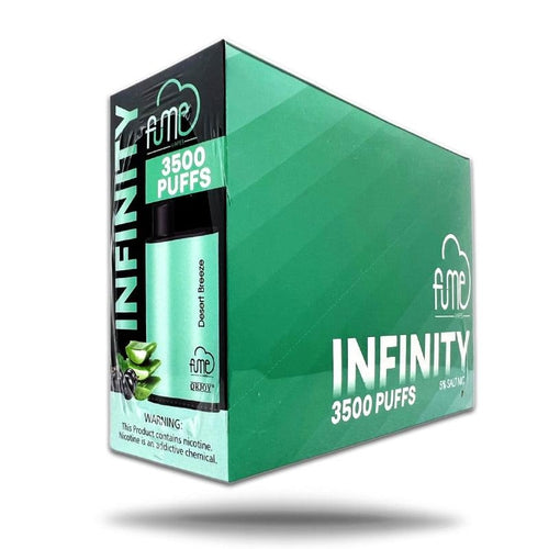 10 Pack Fume Infinity Disposable Vape 3500 Puffs - Desert