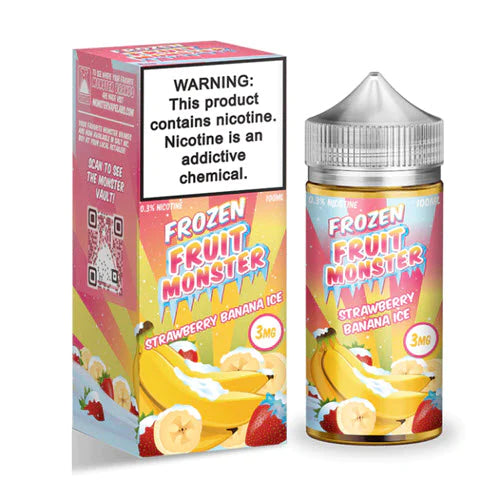 Frozen Fruit Monster Strawberry Banana Ice 100mL