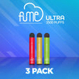 3 Pack Fume Ultra Disposable Vape 2500 Puffs - 