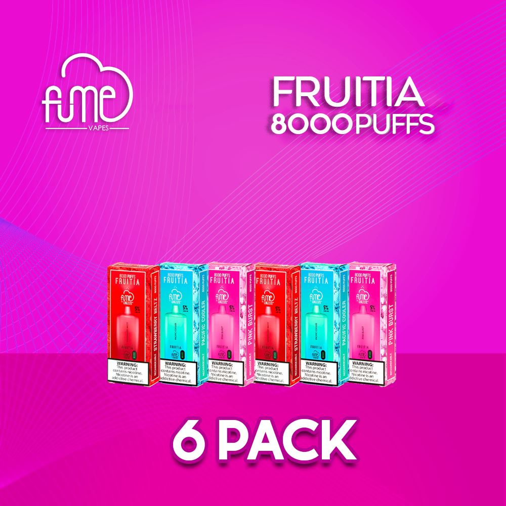 Fruitia x Fume - (6 Pack)