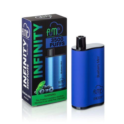 10 Pack Fume Infinity Disposable Vape 3500 Puffs - Blueberry Mint