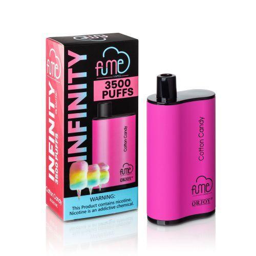 6 Pack Fume Infinity 3500 Puffs Disposable Vape 3500 Puffs - Cotton Candy