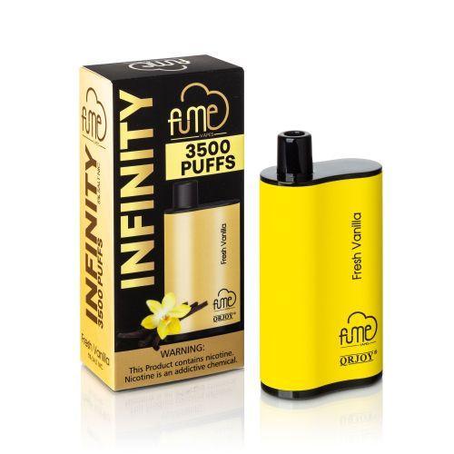 10 Pack Fume Infinity Disposable Vape 3500 Puffs - Fresh Vanilla